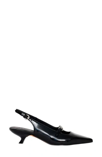 Katy Perry Women's Micro Heel Slingback Pumps In Black
