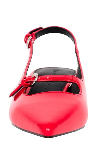 Katy Perry Women's Micro Heel Slingback Pumps In Bright Red