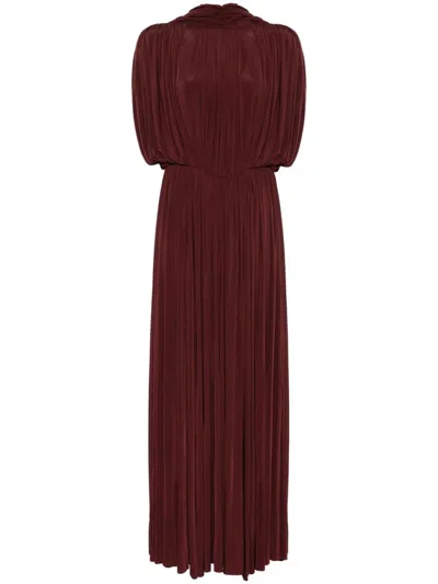 PHILOSOPHY DI LORENZO SERAFINI SLEEVELESS MAXI DRESS 