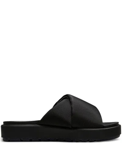 Jordan Air  Sophia "black/red" Slides In Black