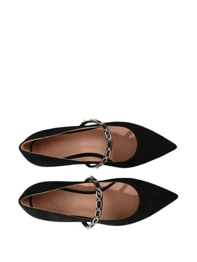 Malone Souliers Virna Ballerina Shoes In Black