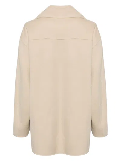 System Handmade Scarf Top In Neutrals