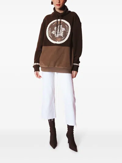 Lethicia Bronstein Galo Da Madrugada Sweater In Brown