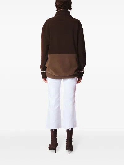 Lethicia Bronstein Galo Da Madrugada Sweater In Brown