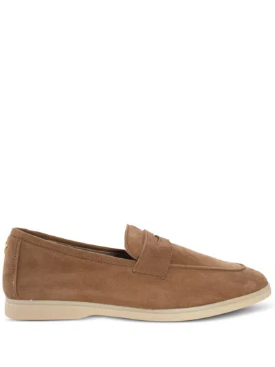 Bougeotte Mousy Loafers In Neutrals