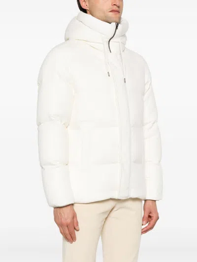 Herno Quilted Jacket In White