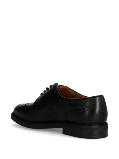 Shop Polo Ralph Lauren Asher Brogues In Black