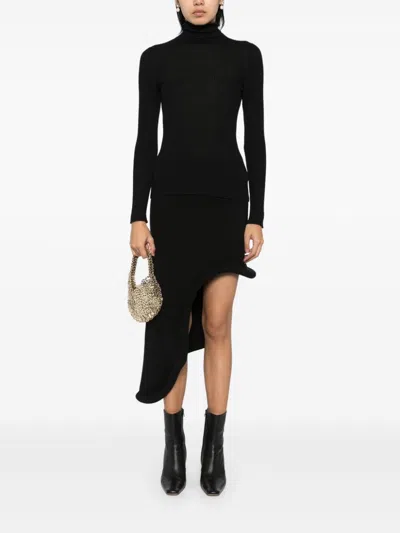 Pre-owned Chanel 1999 Knit Sweater In Black