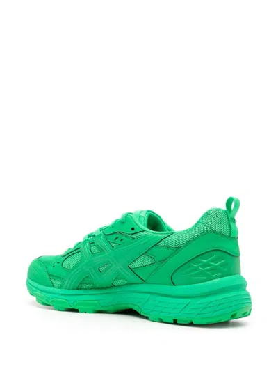 Comme Des Garçons Shirt X Asics Mesh Upper Sneakers In Green