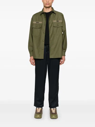 Wtaps Black Tapered Trousers In Black