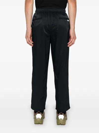 Wtaps Black Tapered Trousers In Black