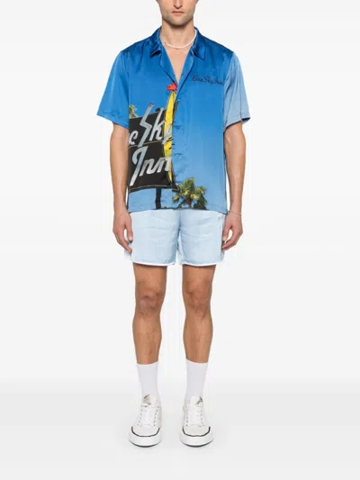 Blue Sky Inn Surf Shirt In Blue