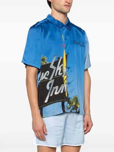 Blue Sky Inn Surf Shirt In Blue