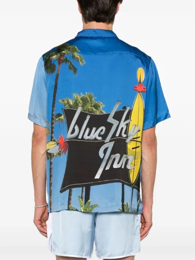 Blue Sky Inn Surf Shirt In Blue