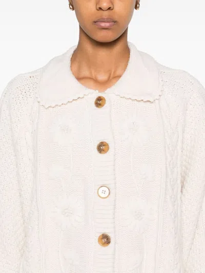 Shop Louise Misha Khellane Cardigan In Neutrals