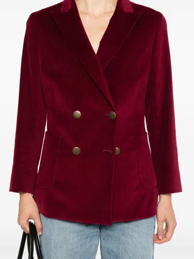 Saulina Assunta Blazer In Red