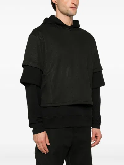 Heliot Emil Envelop Hoodie In Black