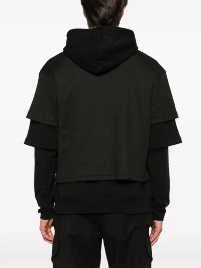 Heliot Emil Envelop Hoodie In Black