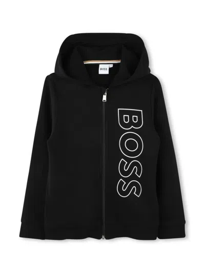 Bosswear Logo-print Tracksuit Set In Black