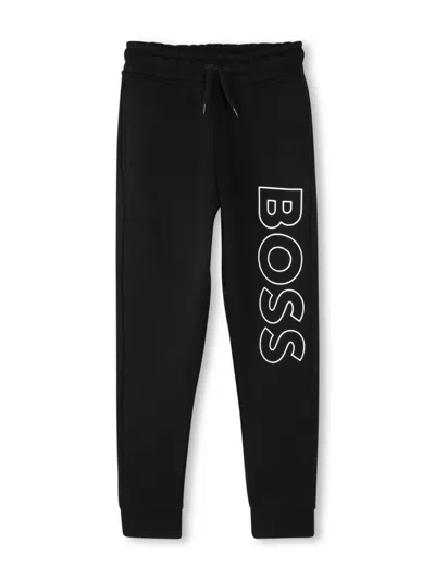 Bosswear Logo-print Tracksuit Set In Black