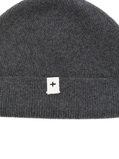 Jil Sander Ribbed-knit Beanie In Grey