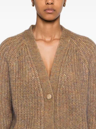 Shop Louise Misha Elvire Cardigan In Brown