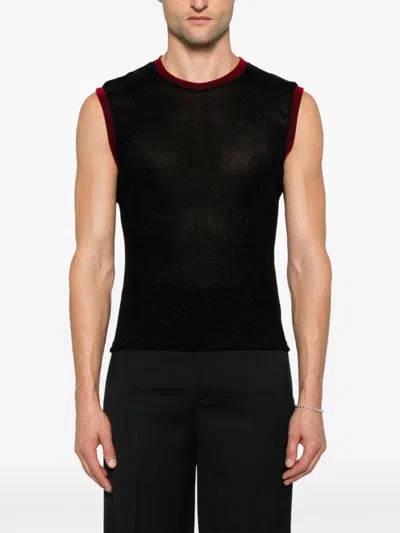 Ludovic De Saint Sernin Guy Vest In Black