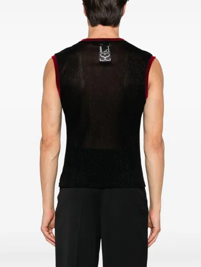 Ludovic De Saint Sernin Guy Vest In Black