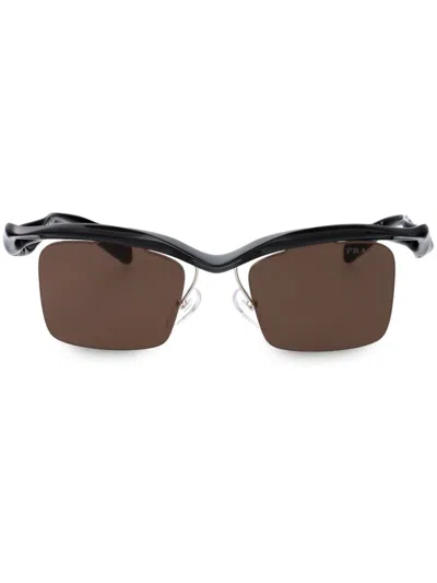 Prada 0pr A15s Sunglasses In Black