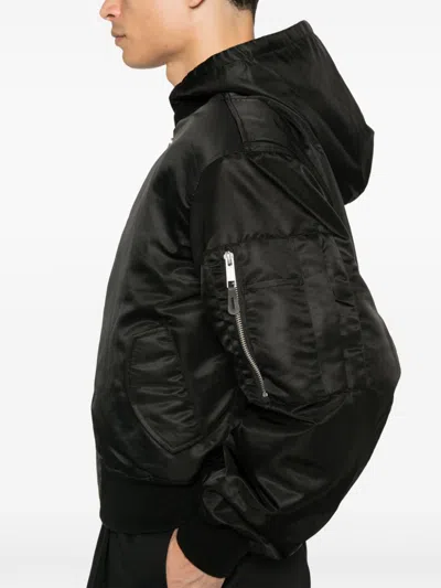 Entire Studios Broad Bomber In Black