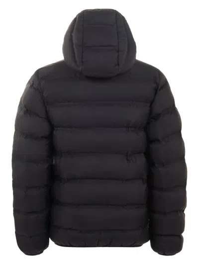 New Balance Boys Bond Quilted Jacket In Black