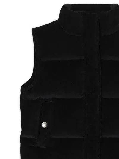 Dl1961 Girls Puffer Gilet In Black