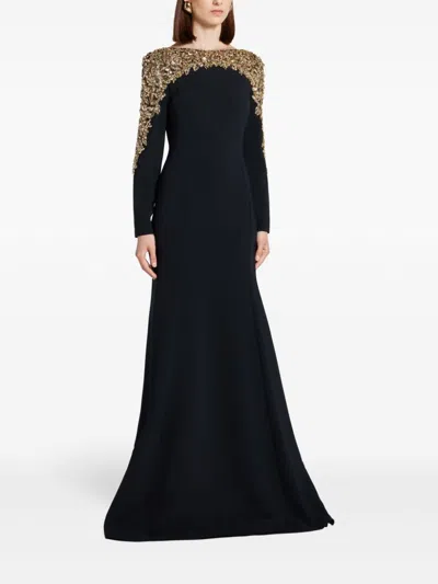Jenny Packham Solstice Gown In Black