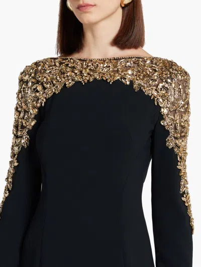 Jenny Packham Solstice Gown In Black