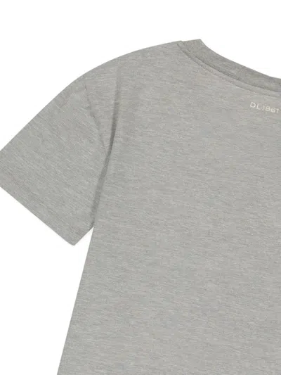 Dl1961 Kids Pocket T-shirt In Grey