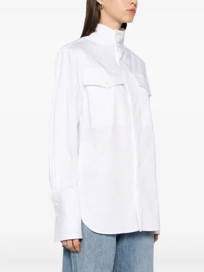 Batakovic Belgrade Stand-up Collar Shirt In White