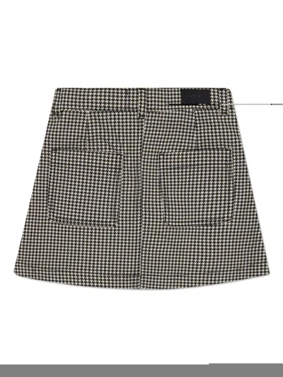 Dl1961 Girls Jenny Mini Skirt In Grey