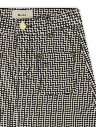 Dl1961 Girls Jenny Mini Skirt In Grey