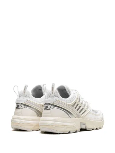 Salomon Acs Pro Sneaker With Breathable Mesh Upper In White