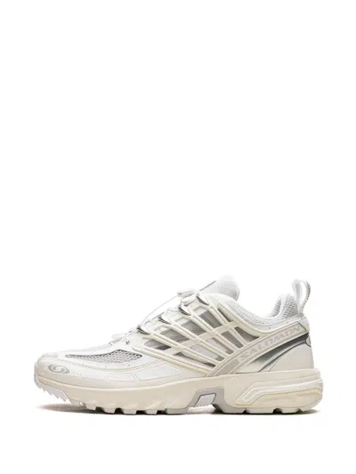 Salomon Acs Pro Sneaker With Breathable Mesh Upper In White