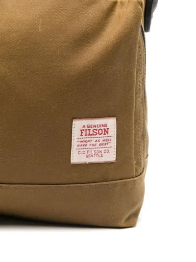 Filson Dark Tan Soft Briefcase In Neutrals