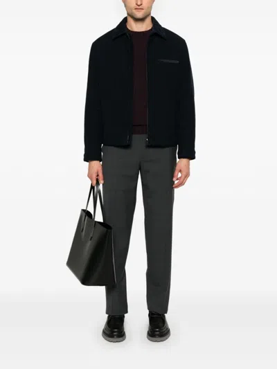 Drumohr Merino Wool Sweater In Purple