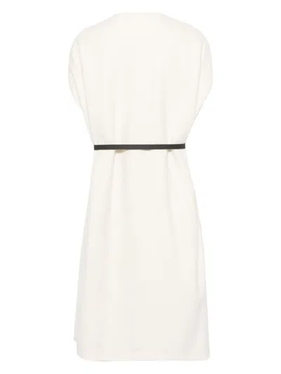 Merci Belted Coat In Neutrals