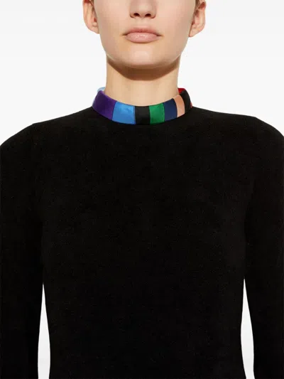 Pucci Knitted Maxi Dress In Black