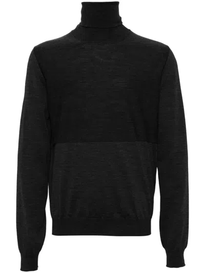 Jil Sander Merino Wool Jumper In Grey