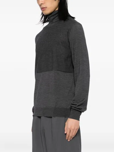 Jil Sander Merino Wool Jumper In Grey