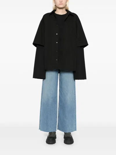 We11 Done Layered Shirt In Black