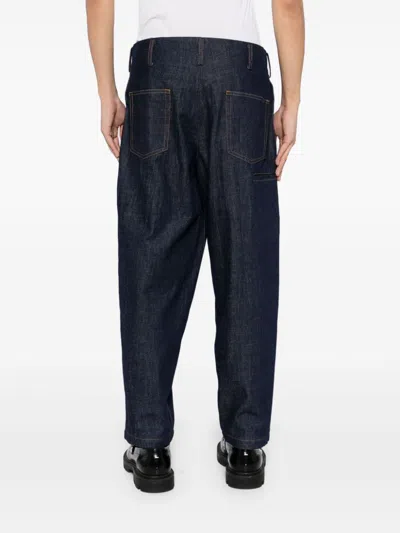 Y's Tapered Jeans In Blue
