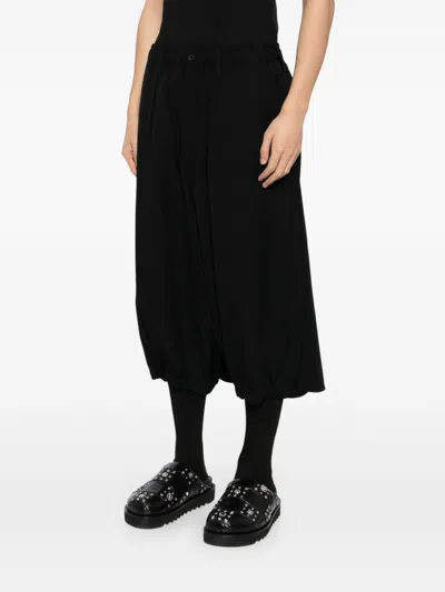 Yohji Yamamoto Slash Pockets Trouser In Black