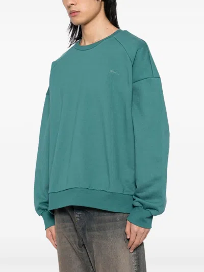 Juunj Collage Dé Collage Embroidered Sweatshirt In Green